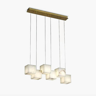 Alabaster Box Chandelier Arkstarhome
