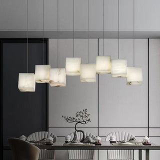 Alabaster Box Chandelier Arkstarhome