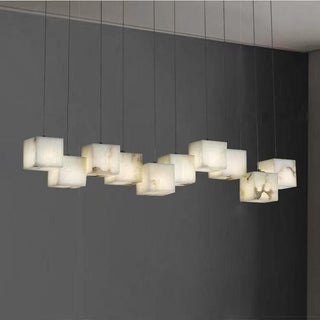 Alabaster Box Chandelier Arkstarhome