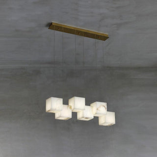 Alabaster Box Chandelier Arkstarhome