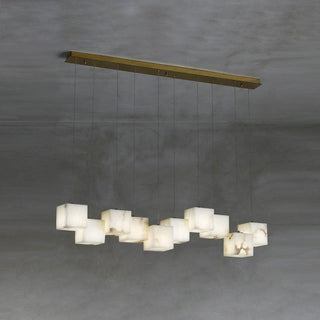 Alabaster Box Chandelier Arkstarhome