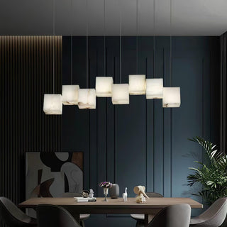 Alabaster Box Chandelier Arkstarhome