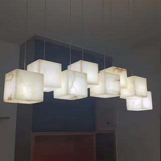 Alabaster Box Chandelier Arkstarhome