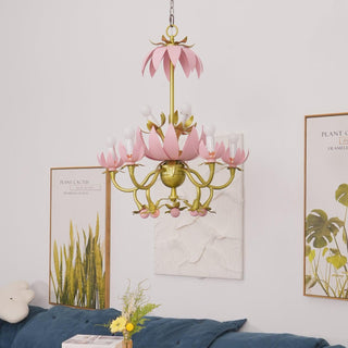 Mardi Gras Blossom Chandelier Arkstarhome