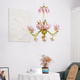 Mardi Gras Blossom Chandelier Arkstarhome