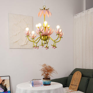 Mardi Gras Blossom Chandelier Arkstarhome