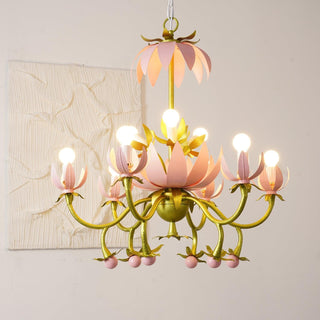 Mardi Gras Blossom Chandelier Arkstarhome