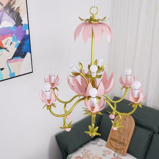 Mardi Gras Blossom Chandelier Arkstarhome