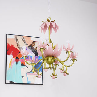 Mardi Gras Blossom Chandelier Arkstarhome