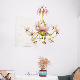 Mardi Gras Blossom Chandelier Arkstarhome
