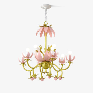 Mardi Gras Blossom Chandelier Arkstarhome