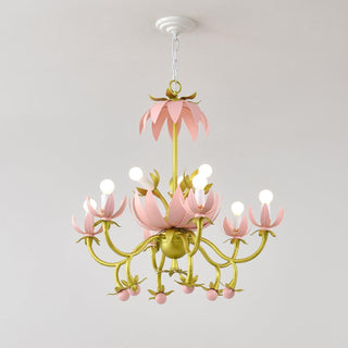 Mardi Gras Blossom Chandelier Arkstarhome