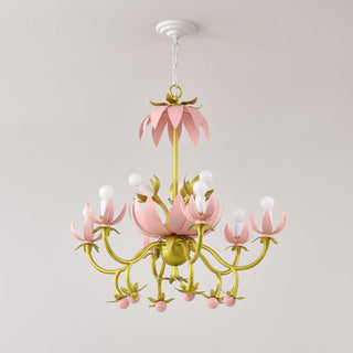 Mardi Gras Blossom Chandelier Arkstarhome