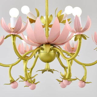 Mardi Gras Blossom Chandelier Arkstarhome