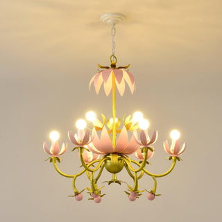 Mardi Gras Blossom Chandelier Arkstarhome