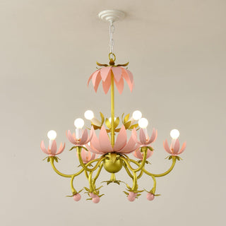 Mardi Gras Blossom Chandelier Arkstarhome