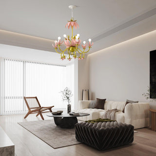 Mardi Gras Blossom Chandelier Arkstarhome