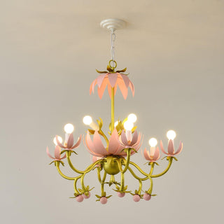 Mardi Gras Blossom Chandelier Arkstarhome