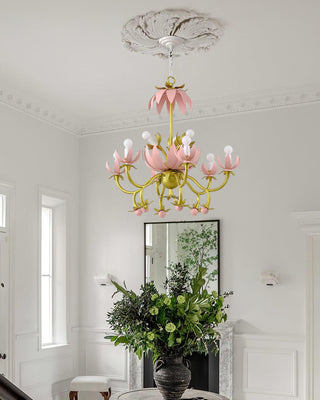 Mardi Gras Blossom Chandelier Arkstarhome