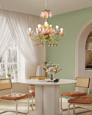Mardi Gras Blossom Chandelier Arkstarhome