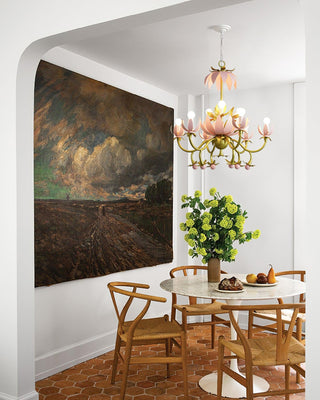 Mardi Gras Blossom Chandelier Arkstarhome
