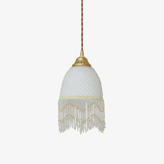 Mesh Tassel Glass Pendant Light Arkstarhome