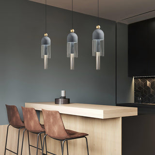 Metal Glass Pendant Light Arkstarhome