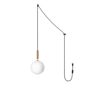 Scandiluxe Brass Pendant Swag Light Arkstarhome