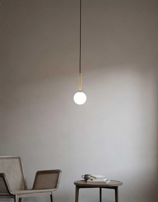 Scandiluxe Brass Pendant Swag Light Arkstarhome