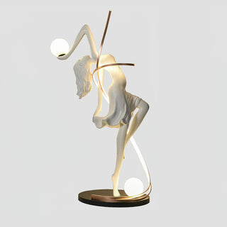 Misha Goddess Statue Floor Lamp Arkstarhome