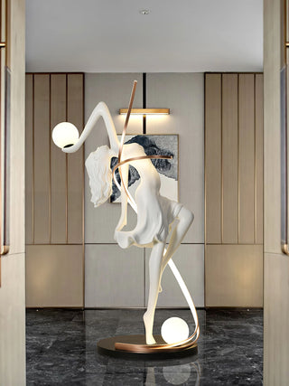Misha Goddess Statue Floor Lamp Arkstarhome