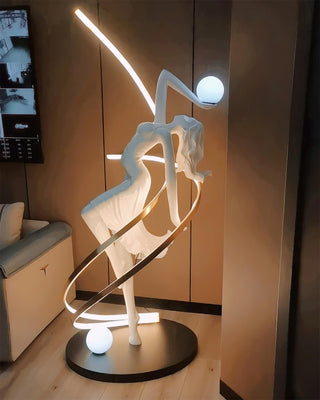 Misha Goddess Statue Floor Lamp Arkstarhome