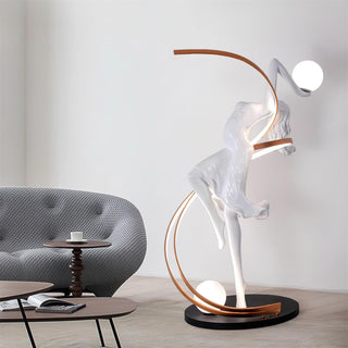 Misha Goddess Statue Floor Lamp Arkstarhome