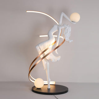 Misha Goddess Statue Floor Lamp Arkstarhome