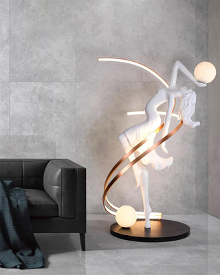Misha Goddess Statue Floor Lamp Arkstarhome