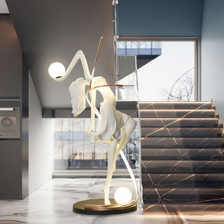 Misha Goddess Statue Floor Lamp Arkstarhome