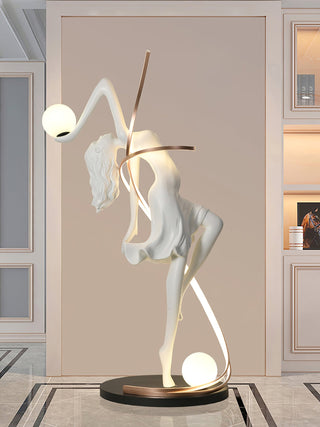 Misha Goddess Statue Floor Lamp Arkstarhome