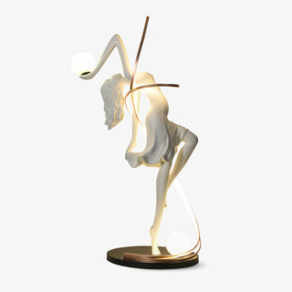 Misha Goddess Statue Floor Lamp Arkstarhome
