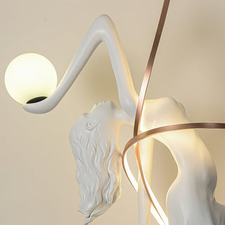 Misha Goddess Statue Floor Lamp Arkstarhome