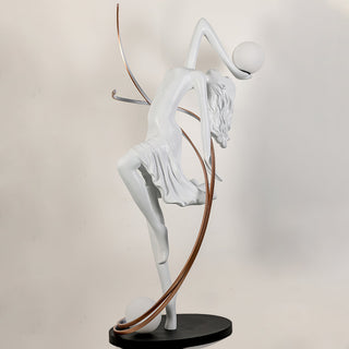 Misha Goddess Statue Floor Lamp Arkstarhome