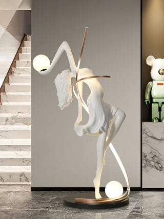 Misha Goddess Statue Floor Lamp Arkstarhome