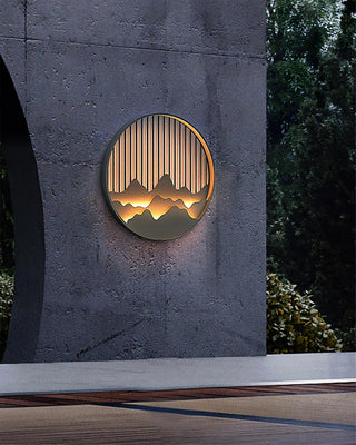 Mountain Outdoor Wall Lamp Arkstarhome
