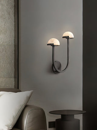 Mushroom Alabaster Wall Lamp Arkstarhome