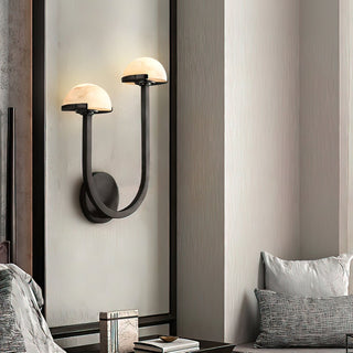 Mushroom Alabaster Wall Lamp Arkstarhome