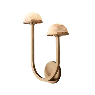 Mushroom Alabaster Wall Lamp Arkstarhome