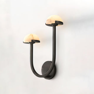 Mushroom Alabaster Wall Lamp Arkstarhome
