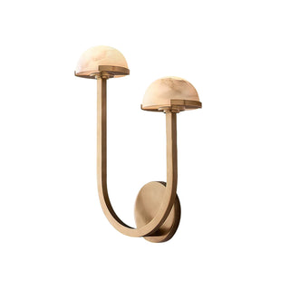 Mushroom Alabaster Wall Lamp Arkstarhome