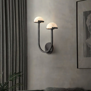 Mushroom Alabaster Wall Lamp Arkstarhome