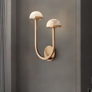 Mushroom Alabaster Wall Lamp Arkstarhome