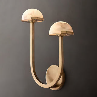 Mushroom Alabaster Wall Lamp Arkstarhome